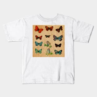 Watercolour Butterflies Kids T-Shirt